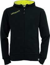 Uhlsport Essential Hood Jacket Zwart-Mais Geel Maat L