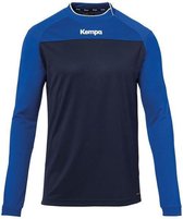 Kempa Prime Longsleeve Marine-Royal Maat L