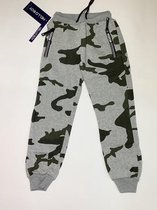 S&C joggingbroek / vrijetijdsbroek - camouflageprint - grijs - maat 110/116