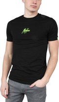 Malelions Gyzo T-Shirt - Black/Neon Yellow