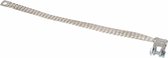 Accu massastrip vertind gevlochten koper - 25mm² -  lengte: 300 mm