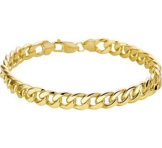 ZilGold 14k gouden armband met daarin een kern van 925 zilver. | bol.com