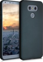 kwmobile telefoonhoesje voor LG G6 - Hoesje voor smartphone - Back cover in metallic petrol