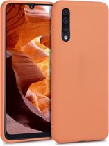 kwmobile telefoonhoesje voor Samsung Galaxy A50 - Hoesje voor smartphone - Back cover in papaya