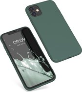 kwmobile telefoonhoesje geschikt voor Apple iPhone 11 - Hoesje voor smartphone - Back cover in blauwgroen