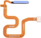 Vingerafdruksensor Flex-kabel voor OPPO Realme 6 (blauw)