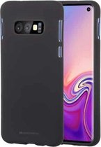 GOOSPERY SOFT FEELING Vloeibare TPU Drop-proof Soft Case voor Galaxy S10e (zwart)