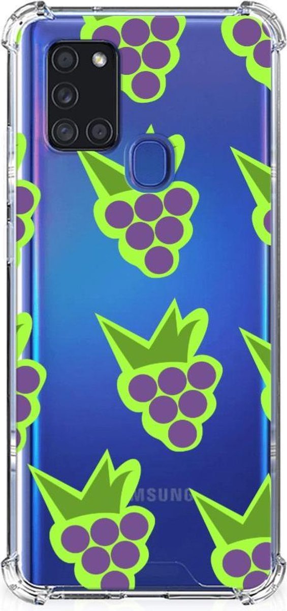Samsung Galaxy A21s Beschermhoes Druiven