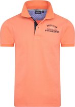HV Society Korte mouw Polo shirt - 0403103302 Benito Oranje (Maat: M)