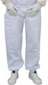 Excellent Imkerbroek – Wespen-/Imkerbroek van dikke stof – Voor professionele imkers – Met handige zakken – Wit - Maat XL