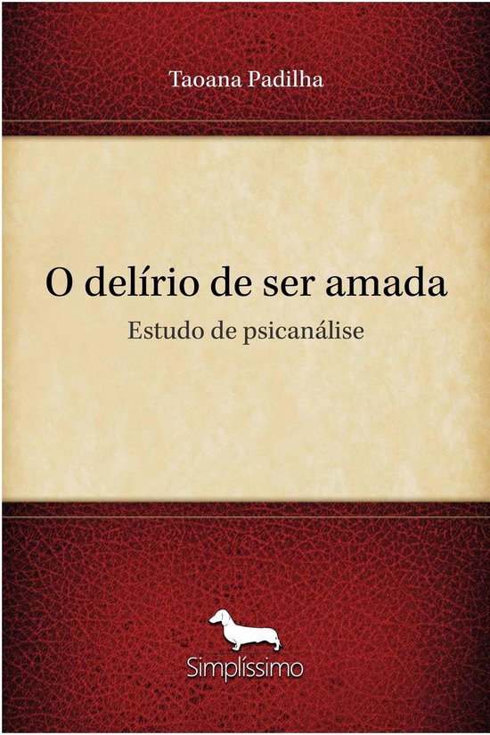 O delírio de ser amada - cover