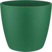 Decoratieve bloempot Brussels Round Mini D7cm H6cm kunststof / groen