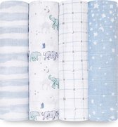 Aden + Anais classic swaddle Organic 4 pack Rising Star