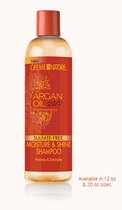 Crème de la Nature - Huile d' Argan sans sulfate d' humidité & Shine Shampooing 591 ml