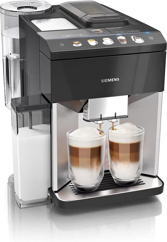 Siemens EQ500 TQ507R03 - Volautomatische espressomachine - Kopverwarmer - Zwart/RVS