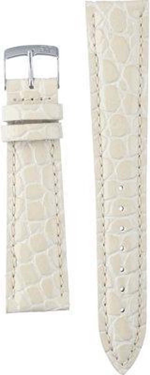 Morellato Horlogebandje - Morellato horlogeband U0751 Liverpool - leer - Beige - bandbreedte 20.00 mm