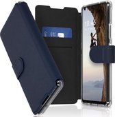 Accezz Xtreme Wallet Booktype Samsung Galaxy A42 hoesje - Donkerblauw