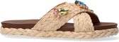 Bibi Lou 889z70hg Slippers - Dames - Beige - Maat 40