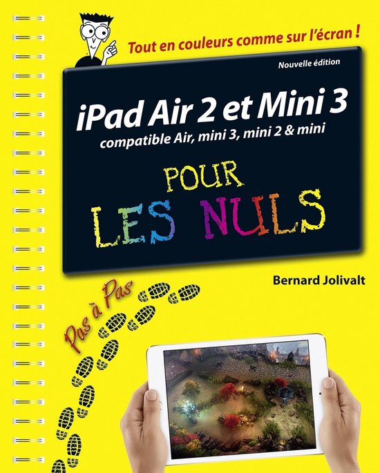 Pas à pas pour les nuls - iPad Air 2 et Mini 3 pas à pas p ... - cover