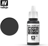 Vallejo 70855 Model Color Black Glaze - Acryl Verf flesje