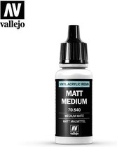 Vallejo 70540 Matte Medium - Acryl Verf flesje