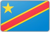 Vlag Congo-Kinshasa - 70x100cm - Polyester