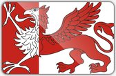 Vlag gemeente Ooststellingwerf - 100 x 150 cm - Polyester