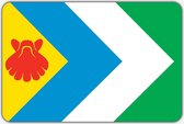 Vlag Zwaagdijk-West - 150 x 225 cm - Polyester