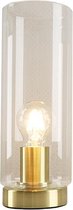Olucia Maury - Design Tafellamp - Glas/Metaal - Goud;Transparant