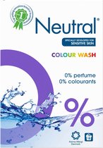 Neutral 0% Kleur Parfumvrij Waspoeder - 18 wasbeurten - 1,188 kg - Wasmiddel