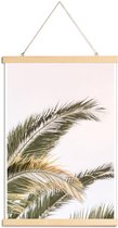 JUNIQE - Posterhanger Oasis Palm 3 -20x30 /Groen