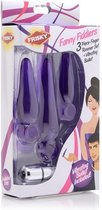 Fanny Fiddlers 3 Piece Finger Rimmer Set + Vibrating Bullet