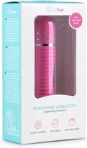Easytoys Mini Vibrator Geribbeld - Roze