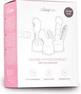 EasyToys Wand Collection ‚Äì Doorzichtig opzetstuk met masturbator
