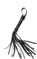 X-Play quilted mini whip - Black - Bondage Toys - Whips