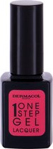 Dermacol - One Step Gel Lacquer Nail Polish - Gelový Lak Na Nehty 11 Ml 04 Valentine