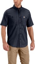 carhartt RUGGED PROF WORKSHIRT Short Sleeve NAVY mannen