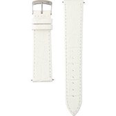 Morellato Horlogebandje - Morellato horlogeband X2524 Kajman - leer - Wit - bandbreedte 20.00 mm