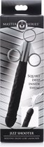 Jizz Shooter Silicone Dildo Lube Launcher - Black