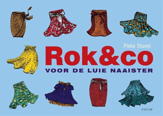 Cover van het boek 'Rok & co' van Pieke Stuvel