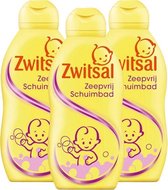 Zwitsal - Zeepvrij Schuimbad - 3 x 200ml - 3-Pack Voordeelverpakking