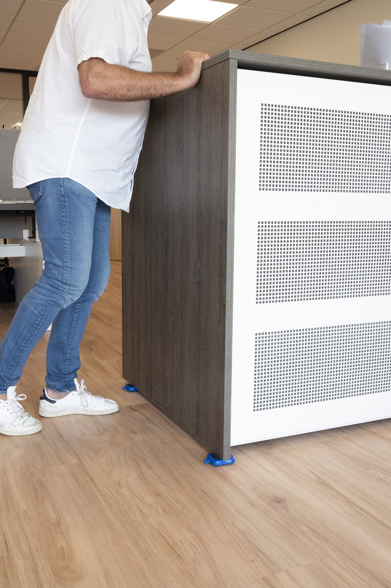 KINZO Easy Furniture Mover Lot de 4 roulettes pour meubles et 140