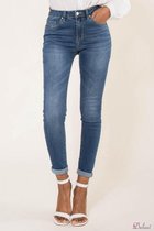Broek Dulani met hoge taille skinny jeans | bol.com