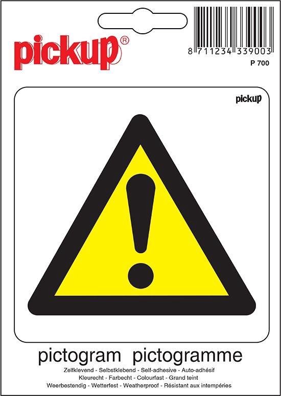 Pictogramme de ramassage 10x10 cm - Danger