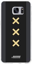 6F hoesje - geschikt voor Samsung Galaxy S7 Edge -  Transparant TPU Case - Ajax Europees Uitshirt 2020-2021 #ffffff