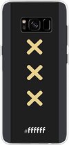 6F hoesje - geschikt voor Samsung Galaxy S8 -  Transparant TPU Case - Ajax Europees Uitshirt 2020-2021 #ffffff
