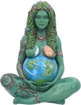 Mother Earth - Large Ethereal Mother Earth Gaia Art Statue Painted Figurine 30cm