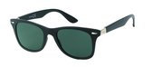 IZZLE Zonnebril Heren Wayfarer PZ20-033 - Polariserend - UV400 - Zwart montuur/Gekleurd glas