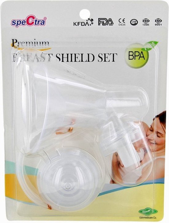 Borstschild - Spectra 32mm borstschild set voor Spectra borstkolven