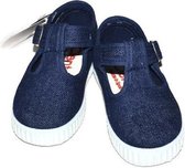 Cienta - Canvas kinderschoen - denim - Maat 25